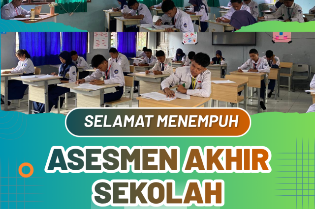 SMPN 1 Teluk Pandan Gelar Asesmen Akhir Sekolah Tahun Pelajaran 2025/2026 Untuk Kelas IX