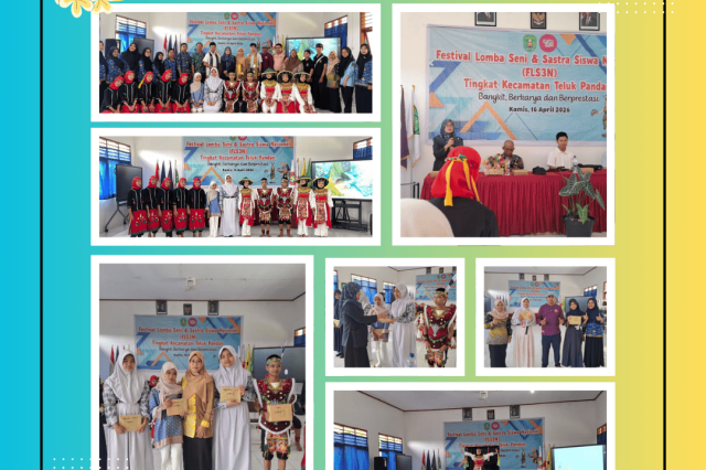 Festival Lomba Seni & Sastra Siswa Nasional (FLS3N) Tingkat Kecamatan Teluk Pandan: Bangkit, Berkarya, dan Berprestasi