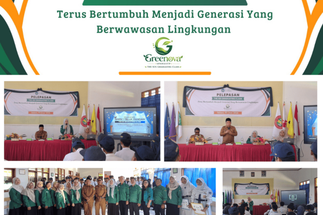 Penuh Haru dan Bangga! SMPN 1 Teluk Pandan Lepas Angkatan 'Greenova', Generasi Hebat Berwawasan Lingkungan