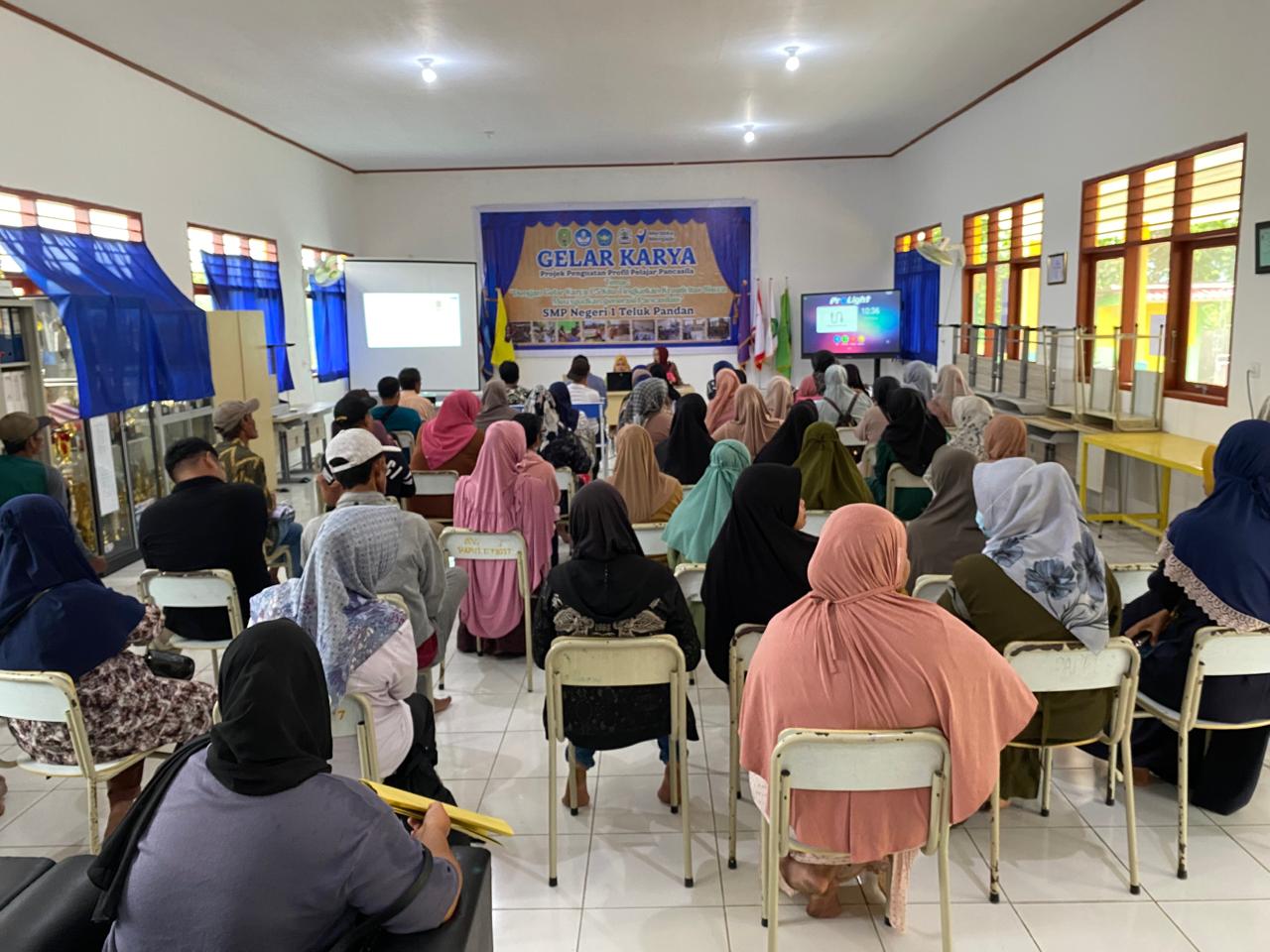 Sosialisasi oleh kepala sekolah 